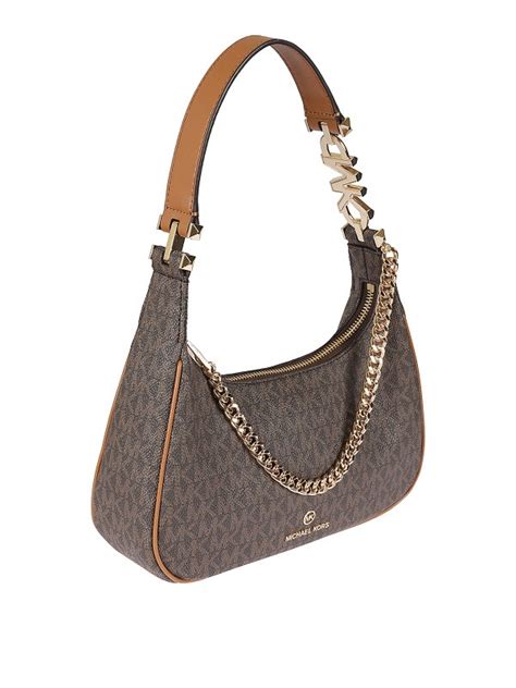 large michael kors mk satchel bag|michael kors small shoulder bags.